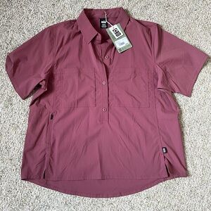 REI Women’s Trailmade Short-Sleeve Pullover Size M